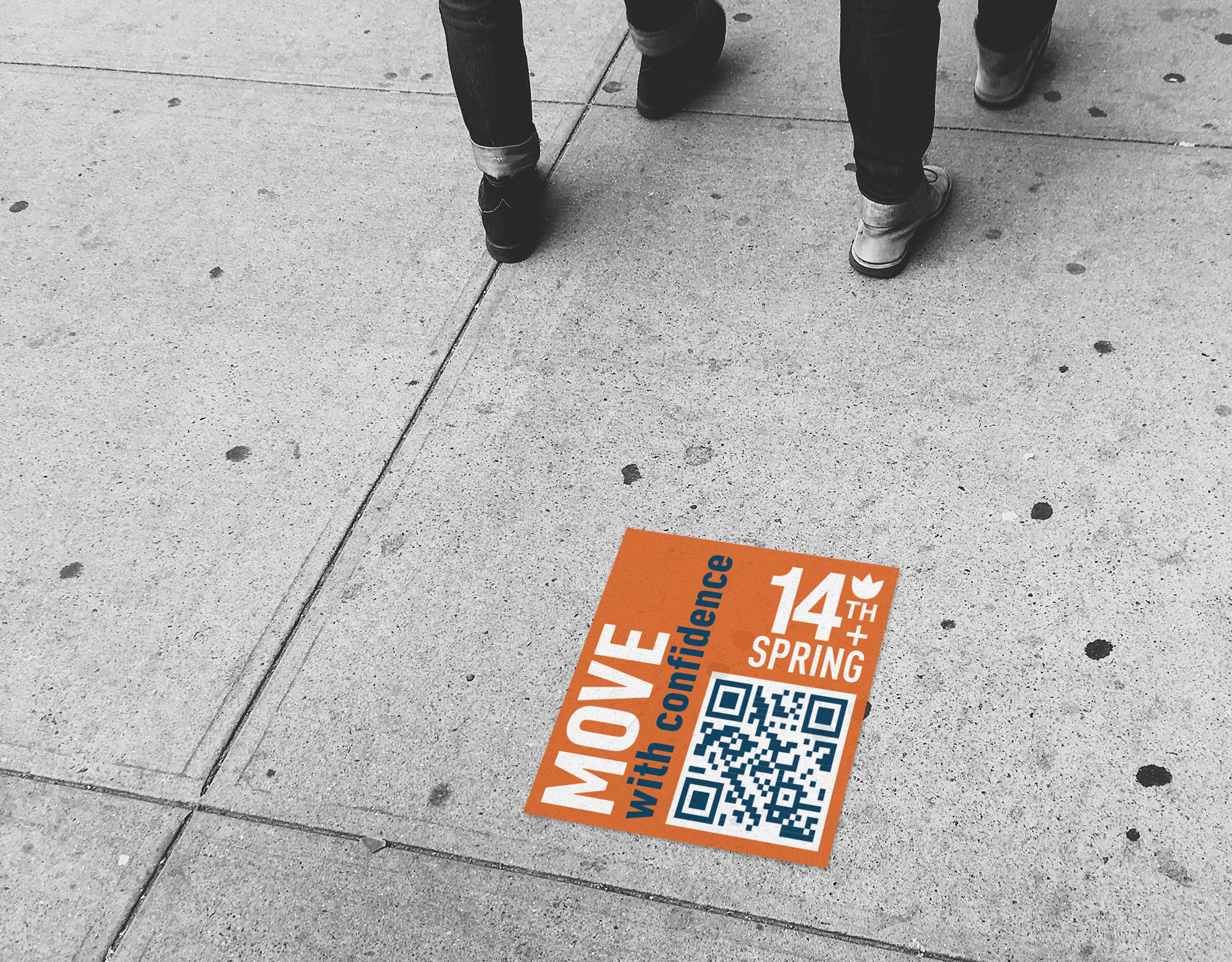 14th + Spring Sticker