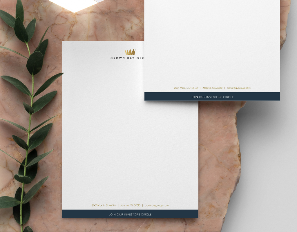 Crown Bay Group Stationery