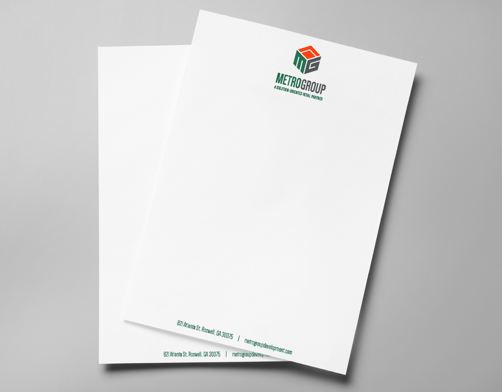 MetroGroup Letterhead