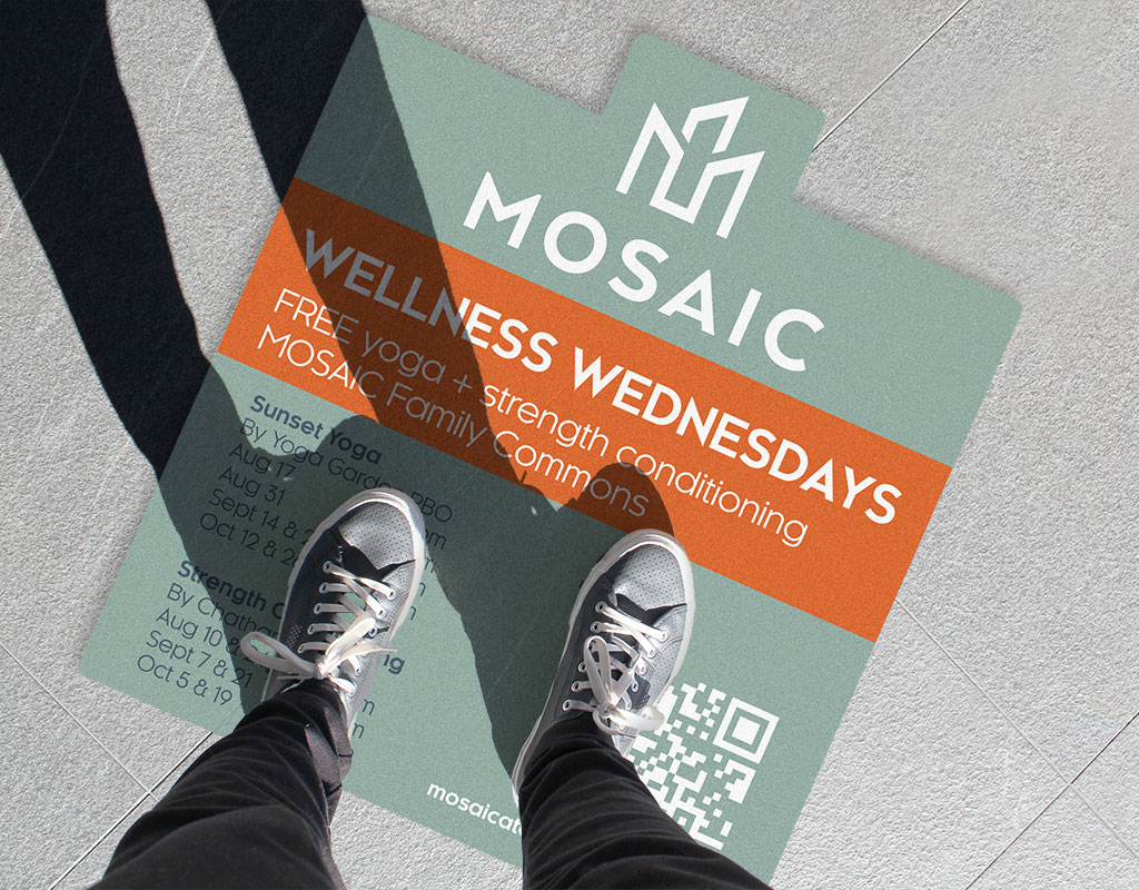 MOSAIC Sidewalk Stickers