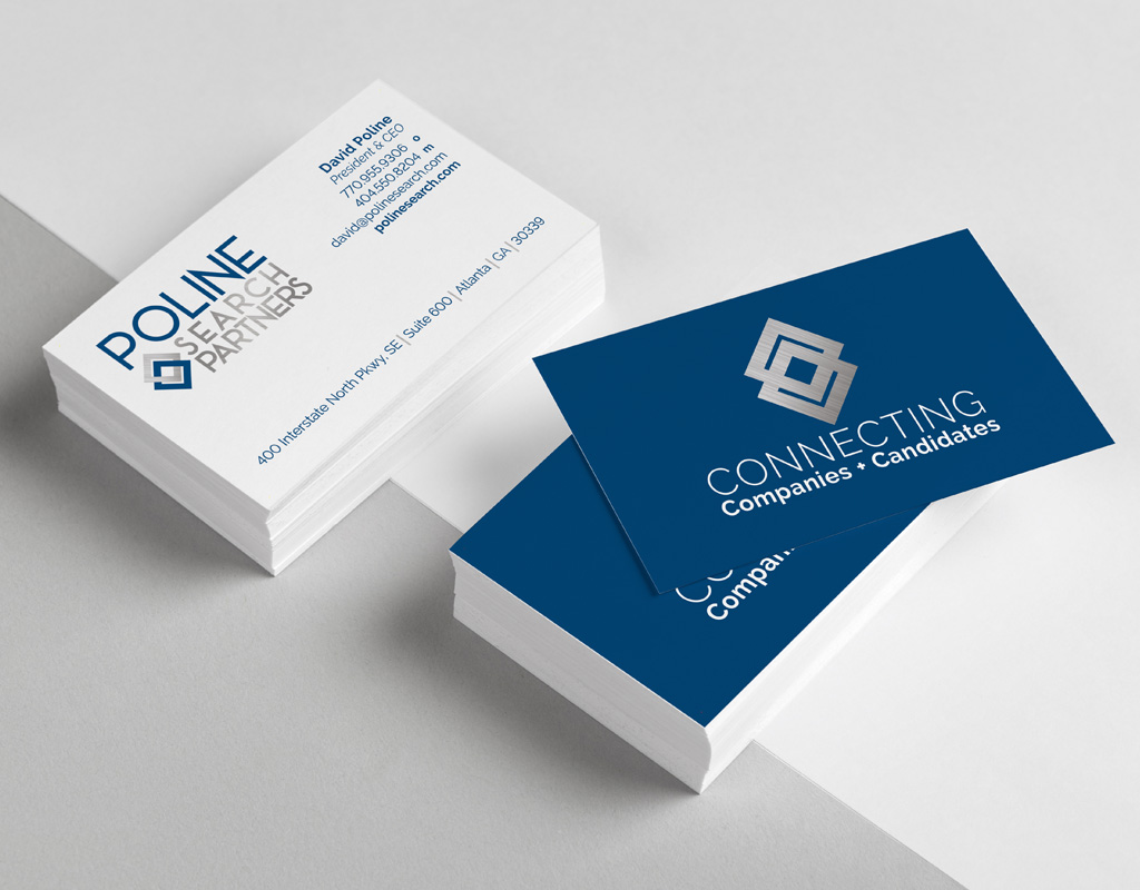 Poline Search Partners Business Card